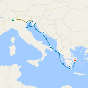 Lake Como, Venice & Athens Stays with Mediterranean Melange