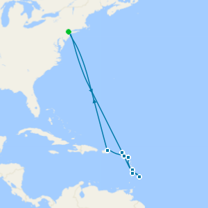 Southern Caribbean from Cape Liberty