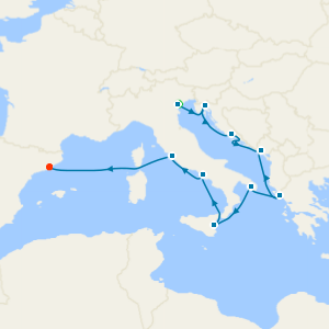 Southern European Gems with Venice Stay