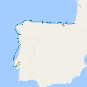 Iberian Ballad from Lisbon to Bilbao with Stay