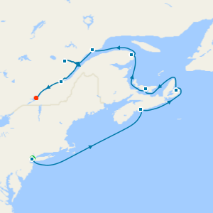 Maritimes & Quebec from New York with Stay