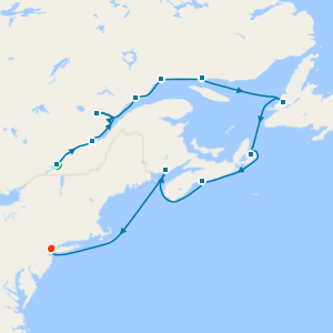 Canada Explorer from Montreal to New York with Stays