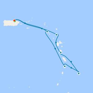 Halloween on the High Seas Southern Caribbean from San Juan with Stay