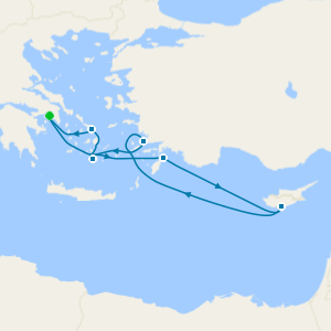 Greek Isles & Cyprus from Athens