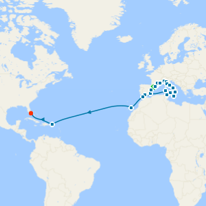 Grand Rivieras to the Caribbean from Barcelona