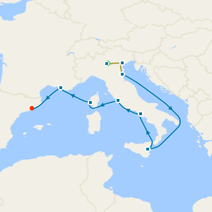 Lake Garda & Venice Stays with Italy & France from Ravenna