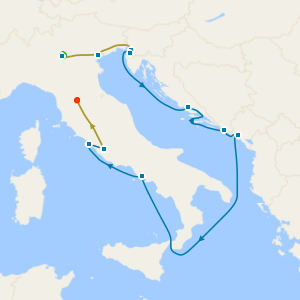 Lake Garda, Venice, Rome & Florence Stays with Italy, Croatia & the Adriatic