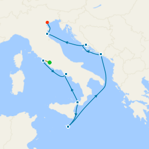 Italy, Croatia & Malta with Rome and Venice Stays