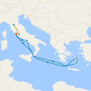 Florence & Rome Stays with Greek Isles