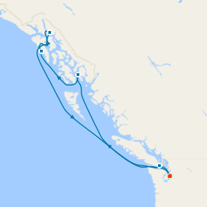 Alaska Adventure from Seattle with Stay