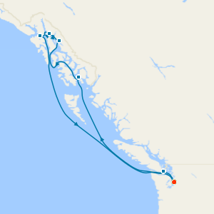 Alaska from Seattle with Stay