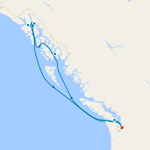 Alaska from Seattle with Stay