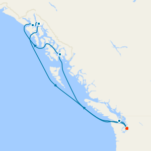 Alaska from Seattle with Stay