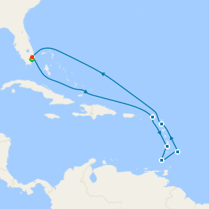 Ultimate Southern Caribbean with Miami Beach Stay