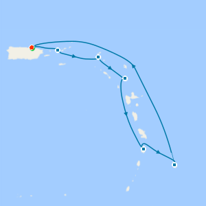 Southern Caribbean from San Juan with Stay