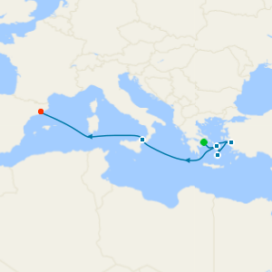 Greece, Italy & Turkey from Athens with Stay