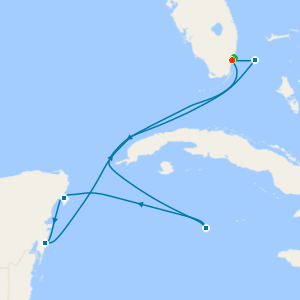 Western Caribbean with Miami Beach Stay