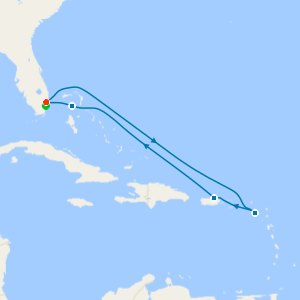 Eastern Caribbean with Miami Beach Stay