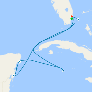 Western Caribbean with Miami Beach Stay