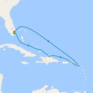 Eastern Caribbean with Miami Beach Stay