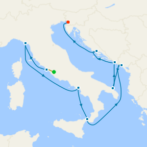 Best of Italy & Croatia from Rome with Stay