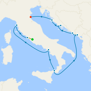 Best of Italy & Croatia from Rome with Stay