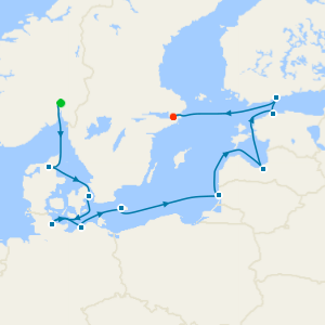 Baltic Brilliance from Oslo to Stockholm