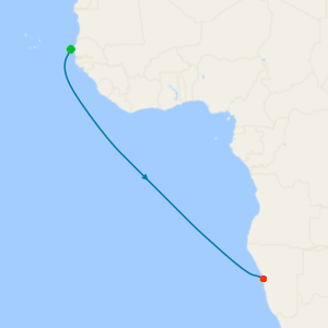 Ocean Voyage: Dakar to Walvis Bay