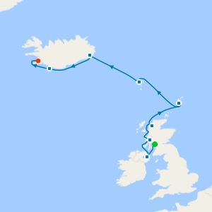 Wild lands of Scotland, the Faroe Islands and Iceland from Glasgow to Reykjavík