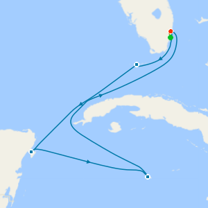 Western Caribbean Holiday from Ft. Lauderdale with Miami Beach Stay