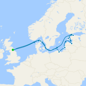 Fairytale Castles & Old Towns of the Baltic from Newcastle