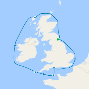 Scenic Coastlines of the British Isles from Newcastle