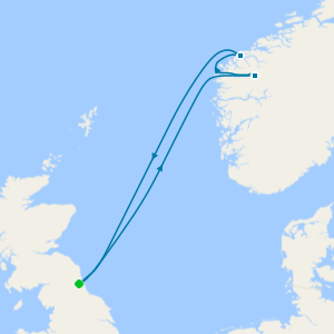 Norwegian Fjords in Five Nights from Newcastle