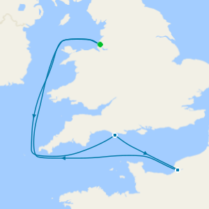 Coastal Charms of Normandy & Dorset from Liverpool