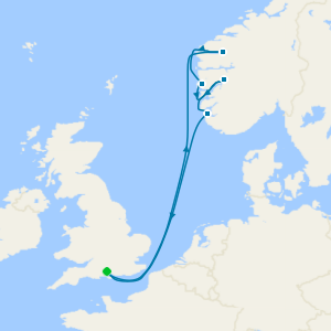Mountains, Glaciers & Fjords of Norway from Southampton
