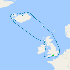 Discovering Iceland & The British Isles from Southampton