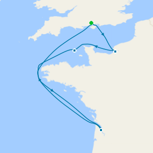 French Rivers & Channel Harbours from Southampton