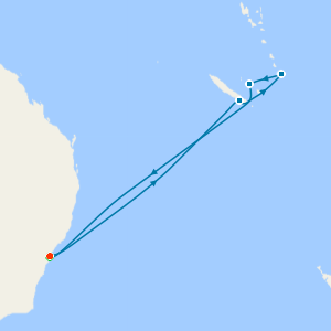 Vanuatu & New Caledonia from Sydney with Stay