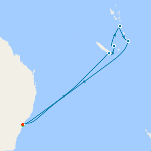 Vanuatu & New Caledonia from Sydney with Stay