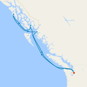 Alaska Inside Passage: Eat & Drink Edition from Seattle with Stay