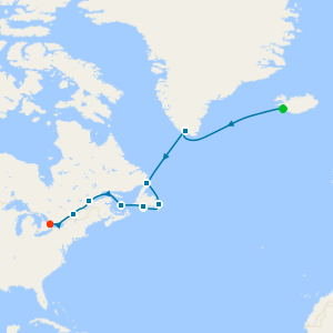 Expedition from Greenland to Canada via Saint Pierre and Miquelon
