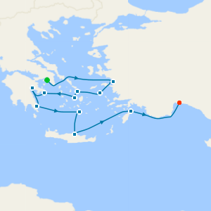 Ancient Wonders of the Mediterranean from Athens