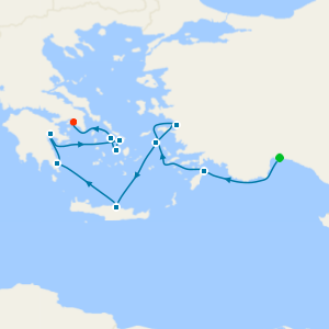The Jewels of the Aegean from Antalya