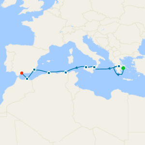 Ancient Shores of the Mediterranean from Athens