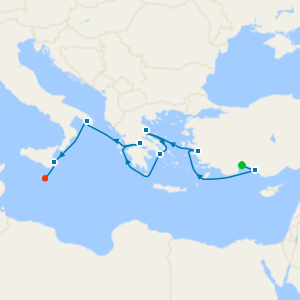 The Mediterranean: in the Footsteps of Great Civilisations from Antalya