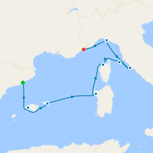 A Solar Eclipse at Sea: Voyage Across the Western Mediterranean from Barcelona