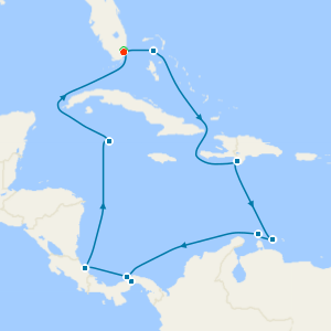 Panama Canal with Miami Beach Stay