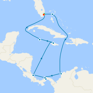 Panama Canal with Miami Beach Stay