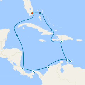 Panama Canal with Miami Beach Stay