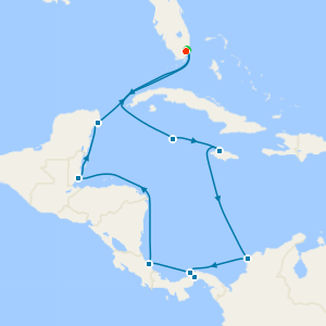 Panama Canal with Miami Beach Stay